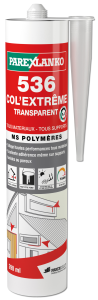 Mastic 536 COL'EXTREME translucide MS polymère 290ml